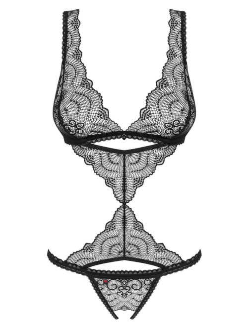 בגד גוף סקסי ללא מפשעון Firella-18363