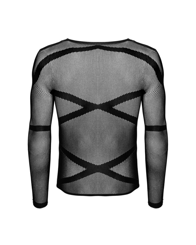 חולצת רשת סקסית צמודה לגבר T101